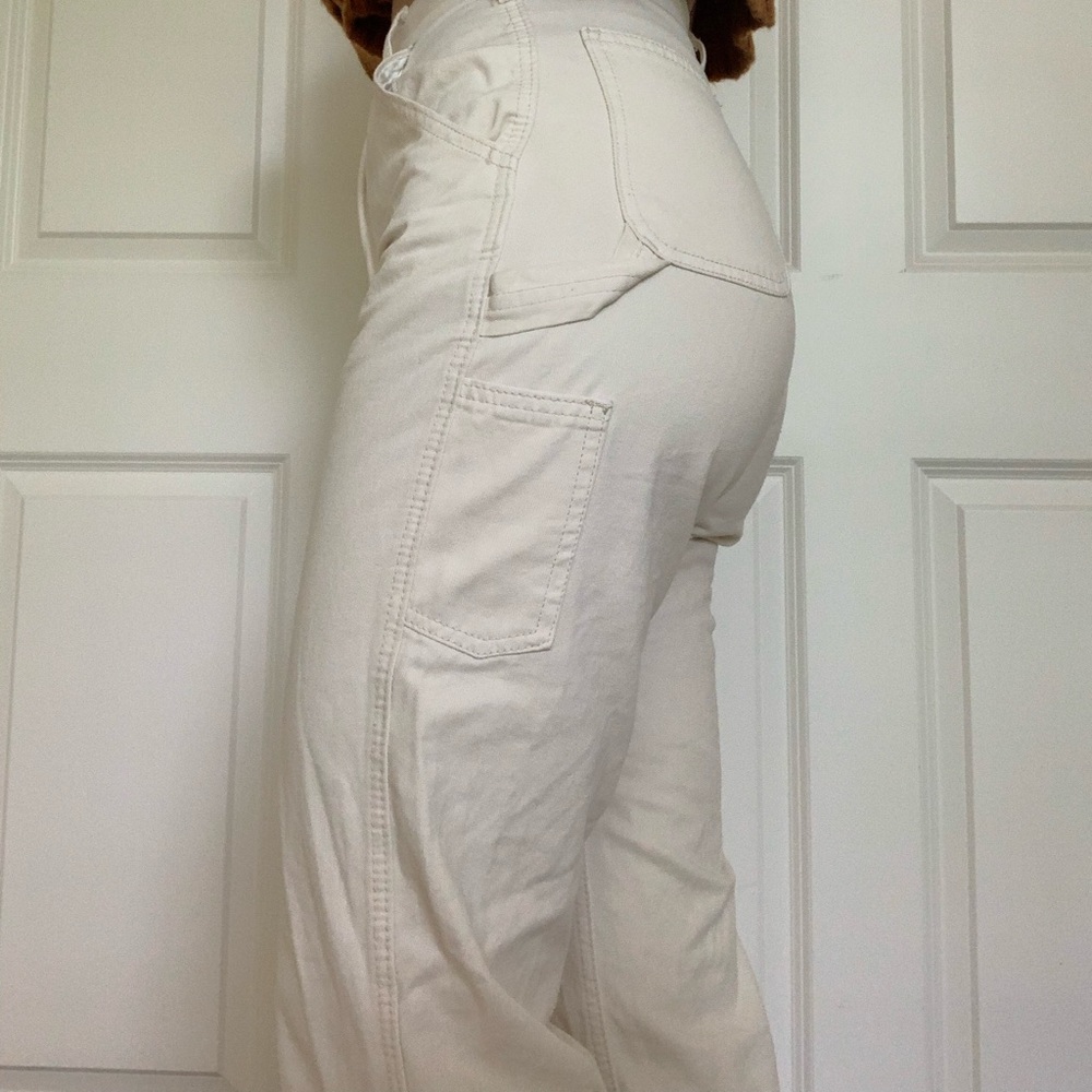 PacSun cream carpenter pants